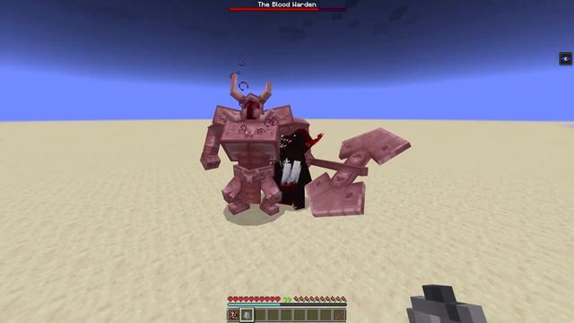 The Blood Warden Vs Warden, Mutant Frog, Wither, Ferrous Wroughtnaut, Iron Golem