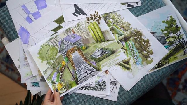 Курс - Ландшафтный скетчинг / Как научиться рисовать? / Основы скетчинга смотреть онлайн