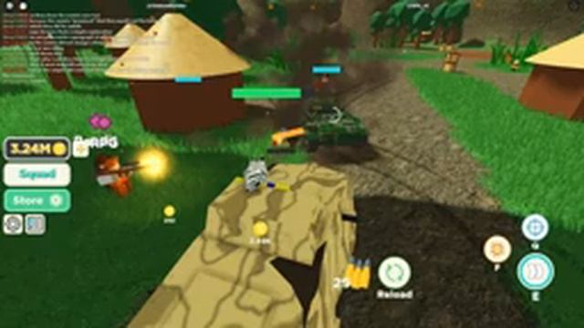 Roblox tank simulator | playing until i reach top tank #4.5 смотреть онлайн