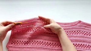 ВЯЗАНИЕ 🧶Готовая работа / Ажурная футболка крючком / пряжа NAKO Estiva 😍🔥👍