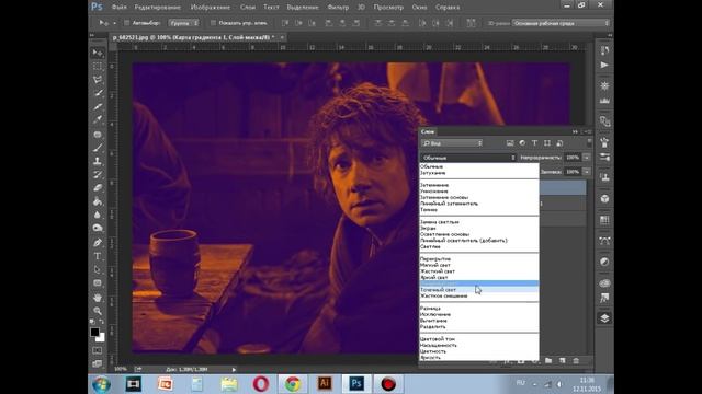 Тонирование фотографии Урок Photoshop Fake Colors смотреть онлайн