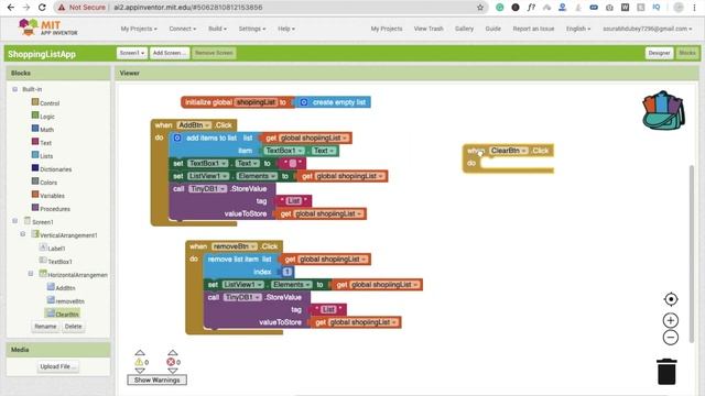 How to Create Your Own Shopping List App in MIT App Inventor Part 2 смотреть онлайн