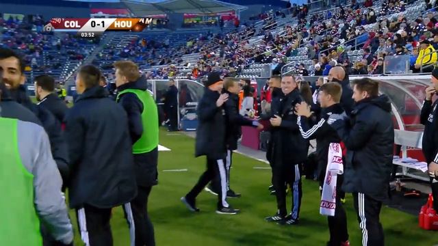 GOAL: Memo Rodriguez fires the Dynamo to an early lead смотреть онлайн