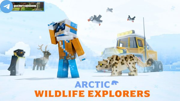 Minecraft DLC Arctic Wildlife Explorers