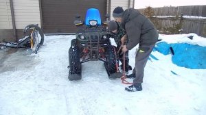 Улучшение проходимости заднеприводного квадроцикла