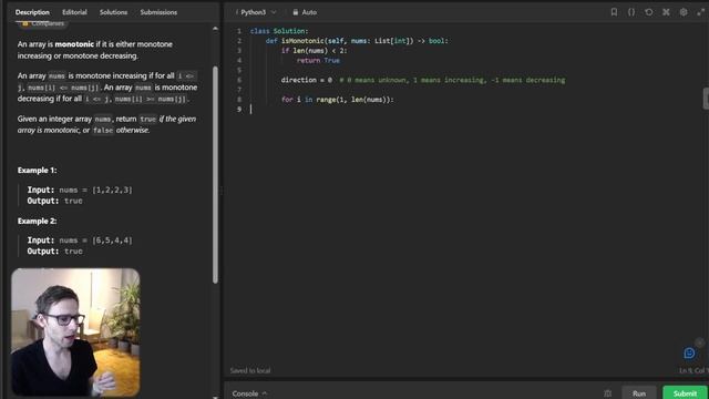 Unlocking Array Secrets: LeetCode 896. Monotonic Array Challenge | Dive Deep with vanAmsen ?? смотреть онлайн