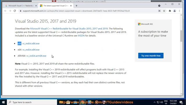 Fix "VCRUNTIME140.dll missing" or "VCOMP110.dll was not found" error in Epic Games Launcher смотреть онлайн