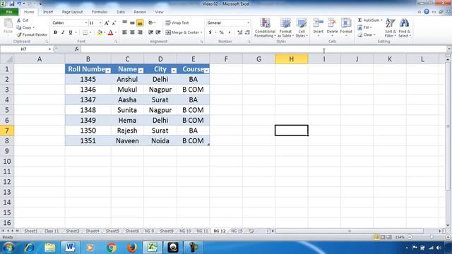 excel 12 смотреть онлайн
