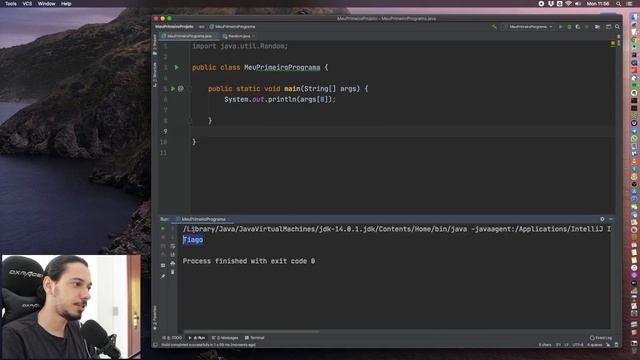 CURSO DE PROGRAMAÇÃO JAVA PARA INICIANTES - ARGUMENTOS #08 смотреть онлайн