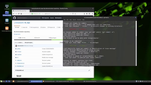 Basic git commands смотреть онлайн