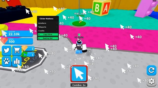 ROBLOX HACK/SCRIPT | CLICKER MADNESS | EPIC SCRIPT смотреть онлайн