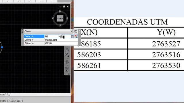 Como escribir coordenadas UTM a Auto Cad✅usar modo manual смотреть онлайн