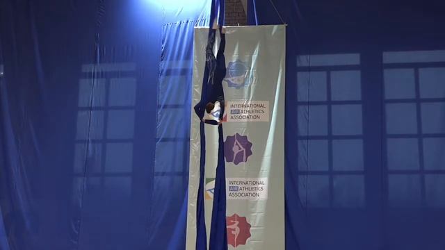 Blinova Evgeniia, Aerial silks, Juniors 14-17 смотреть онлайн