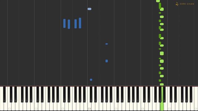 Swan Lake Black Swan Pas De Deux Piano Tutorial (Synthesia) Op.20 Act 1 No.5 Tchaikovsky Odile