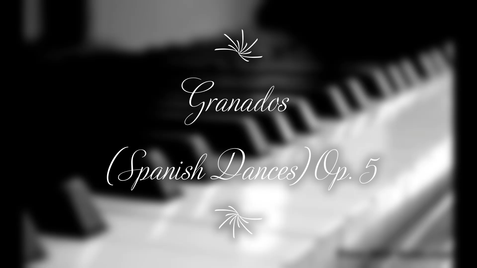 Granados (Spanish Dances) Op. 5 Piano Tutorial Synthesia