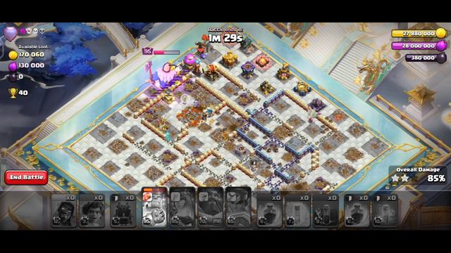 Th16 Legend League Attacks Strategy! +320 Mar Day 15 || Clash Of Clans смотреть онлайн