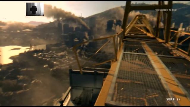 DYING LIGHT in Virtual Reality Gameplay Episode 2 Walking On A Crane Somni-VR смотреть онлайн