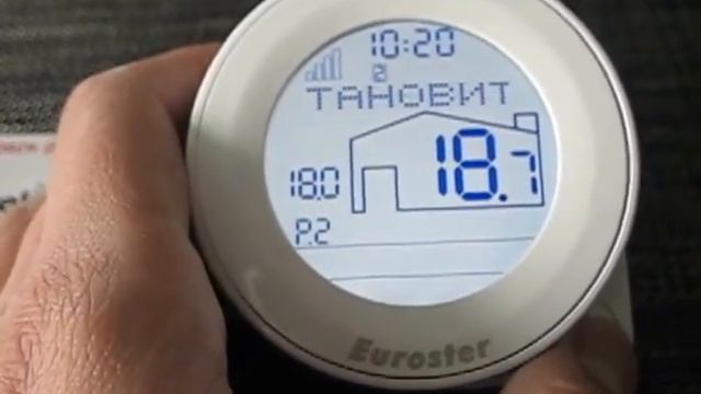 Термостат комнатный EUROSTER EQ7 (1310P) смотреть онлайн