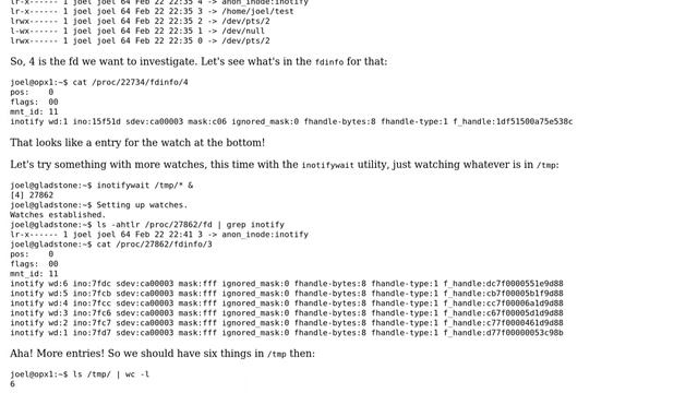 Unix & Linux: Who's consuming my inotify resources? (8 Solutions!!) смотреть онлайн