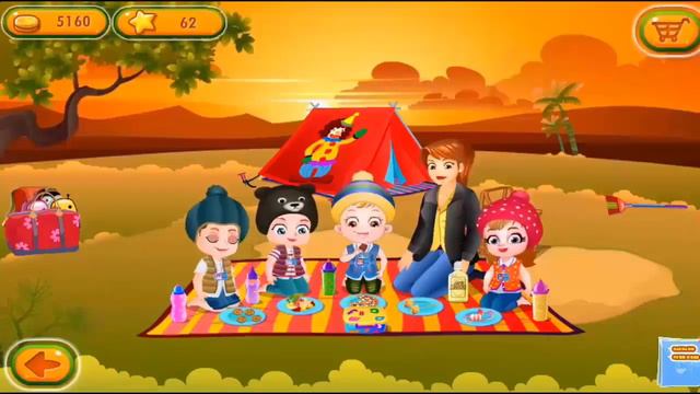 Baby Hazel Summer Camp - Game Hazel - Top Kids Games смотреть онлайн