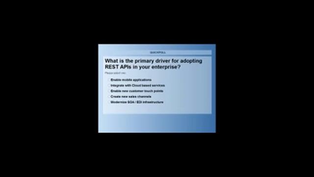 Webinar - Secure REST APIs using Oracle Access Manager or CA Siteminder with Vordel API Server смотреть онлайн
