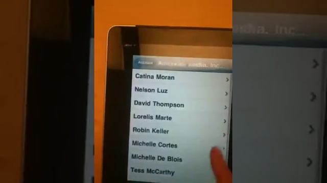 Oracle CRM On Demand Mobile Sales Assistant on Apple iPad смотреть онлайн