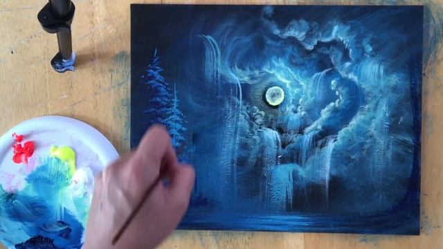 Fantasy Painting Tutorial | REAL TIME - STEP by STEP смотреть онлайн