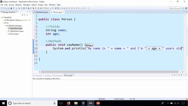 Introduction to Java Classes - How to Create a Class with Fields and Methods - APPFICIAL смотреть онлайн