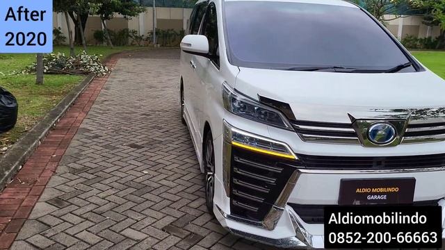 Project#32 Vellfire 2009 Anh 20(2008-2014) upgrade / facelift to Vellfire 2021 Modelista Bodykit смотреть онлайн