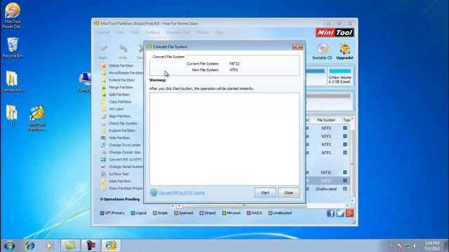 Convert FAT32 to NTFS With MiniTool Partition Wizard смотреть онлайн