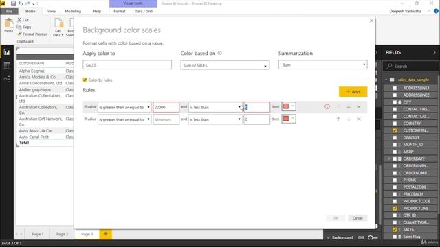 Conditional Formatting in power BI смотреть онлайн
