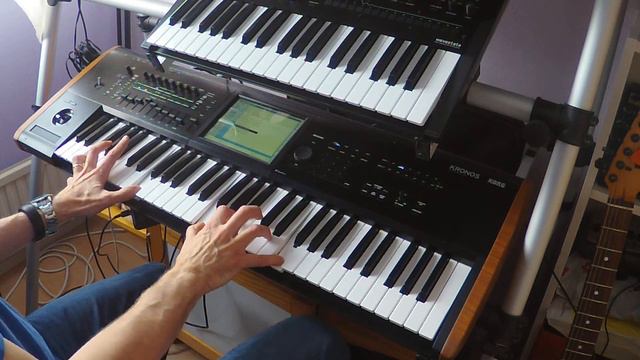 Korg Kronos soundtrack song Karma Orchestra 24.10.2021 смотреть онлайн