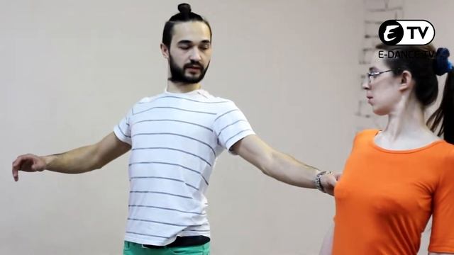 Занятие по парной латине | Артур Акчулпанов & Карина Парахина | Студия танцев E-DANCE Уфа смотреть онлайн