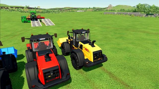 AIRSTRUIK WHEEL LOADER OF COLORS | SELLING GRAPES | FARMING SIMULATOR 22 | смотреть онлайн