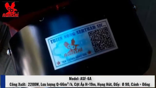 [giới Thiệu] Máy bơm nước ly tâm lưu lượng lớn thương hiệu Awashi смотреть онлайн
