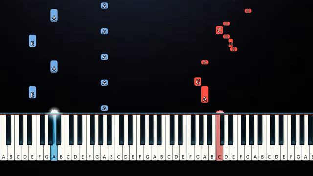 Hazbin Hotel - Alastor and Vox Song Stayed Gone (Piano Tutorial) смотреть онлайн
