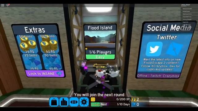 ?СПАСАЕМСЯ НАВОДНЕНИЕ РОБЛОКС ROBLOX Flood escape 2