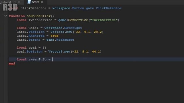 How to make a Gate using TweenService | Roblox Studio смотреть онлайн