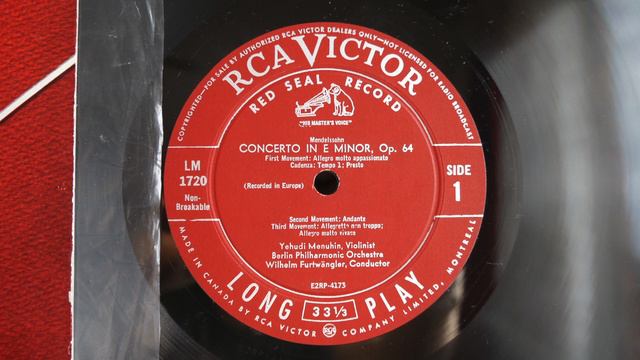 Mendelssohn, Yehudi Menuhin - Concerto In E Minor, Concerto In D Minor (195?) смотреть онлайн