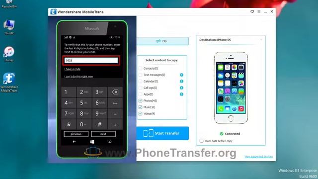 How to Transfer Data from Lumia 610 to iPhone, Sync Lumia 610 with iPhone смотреть онлайн