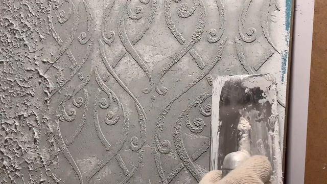 Трафарет для стен. Пошаговый мастер класс. Как сделать винтажную трафаретную роспись. смотреть онлайн