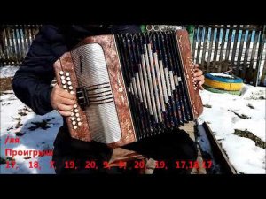 "Колхозный панк" гр. Сектор Газа  (разбор на гармони)