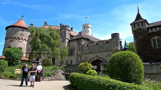 Sony FDR-AX53 4K Test Video Castle Lichtenstein Schwäbische Alb смотреть онлайн
