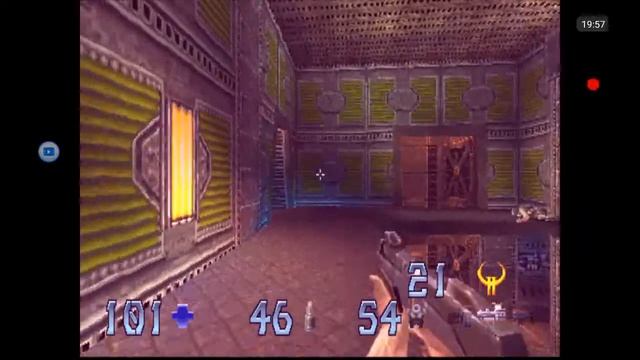 Quake 2. Ps1. Emulator. Gamepad. Android. Mission 1. смотреть онлайн