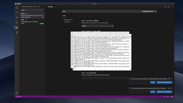 Connecting kafka using Visual Studio Kafka extension and view messages смотреть онлайн