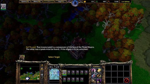 WarCraft III - Undead Campaign - Chapter 4: Key Of The Three Moons