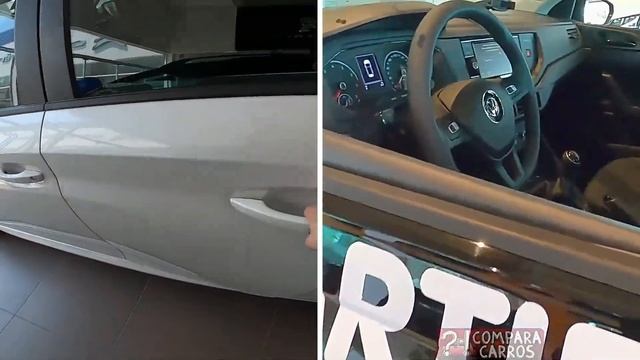 COMPARATIVO Novo Peugeot 208 Active 2021 1.6 AT6 vs Volkswagen Polo 1.6 2021 AT6 смотреть онлайн