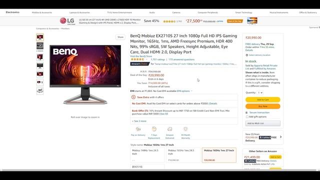 PC Parts Sale on Amazon Great Indian Festival sale | Flipkart Big Billion Days Sale Monitors смотреть онлайн