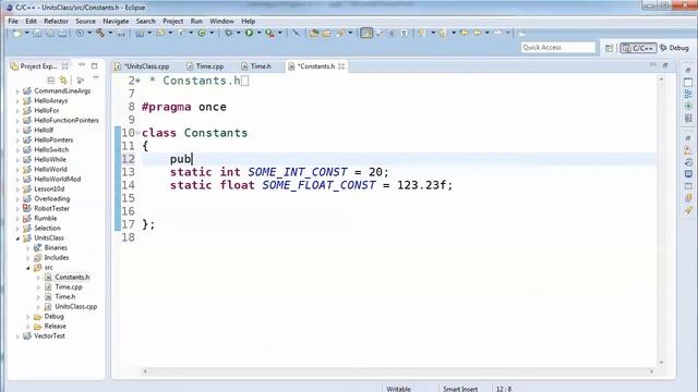 Lesson 20: Static Classes VS. Namespaces смотреть онлайн