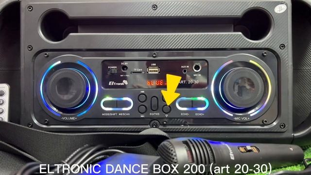 Обзор на ELTRONIC DANCE BOX 200 (art20-30) смотреть онлайн